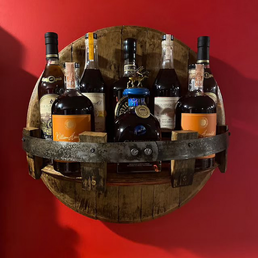 Étagère en fût de whisky Bourbon