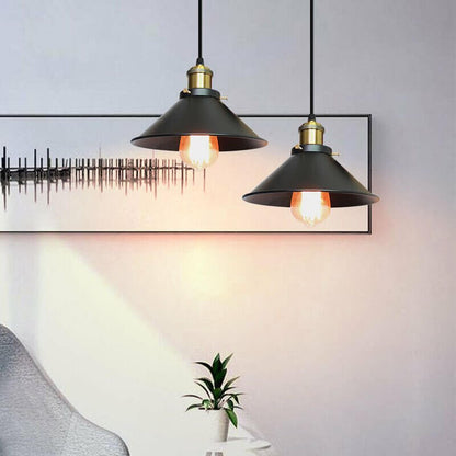 Floroux conical pendant in brass | Modern design | Dining room & Kitchen | Elegant atmosphere