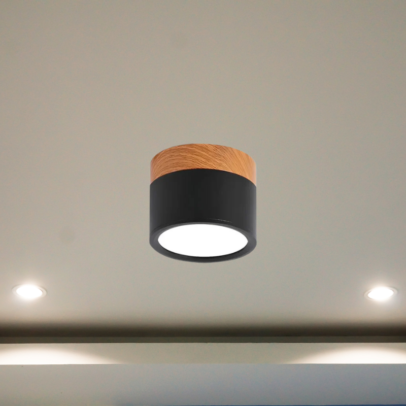 Floroux - Éclairage de plafond LED élégant pour couloirs modernes au design minimaliste