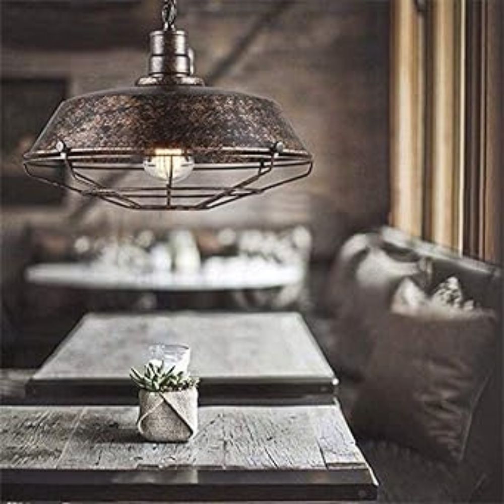 Floroux - Lampe rétro élégante Lustre plafonnier