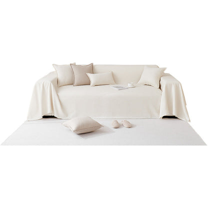 Couverture d'assise pour canapé en laine boucle imperméable