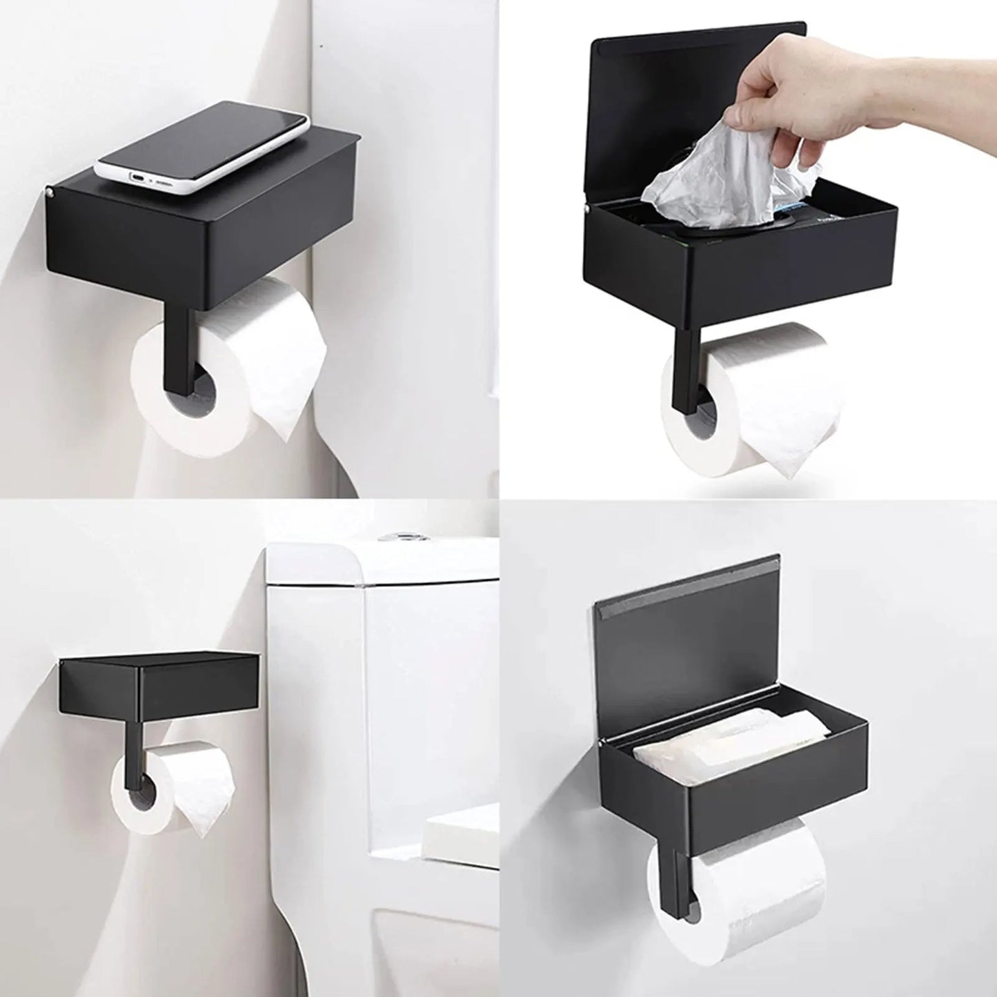 Bibbie – Porte-papier toilette élégant pour un habitat moderne