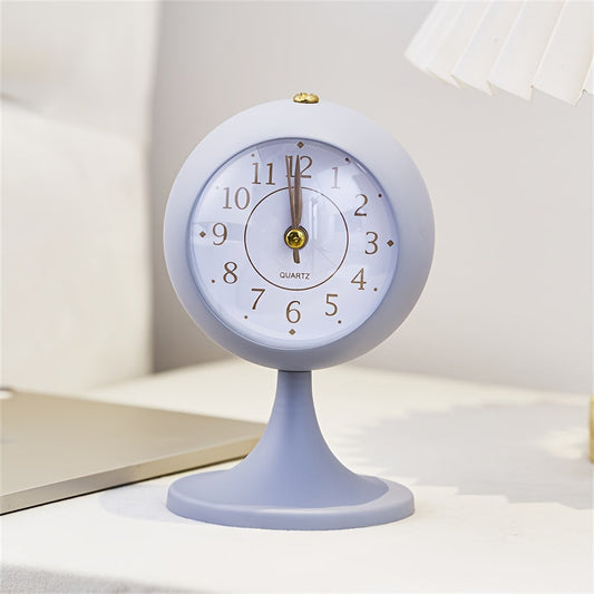 CartoonGlow Horloge - Luxe Réveil LED avec Accents Dorés