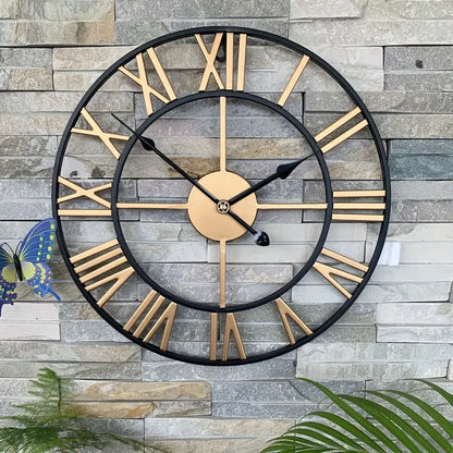 Floroux | Horloge murale vintage et élégante