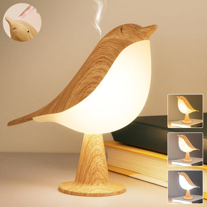 BrightNest - Lampe de table à LED USB pour oiseaux avec touché