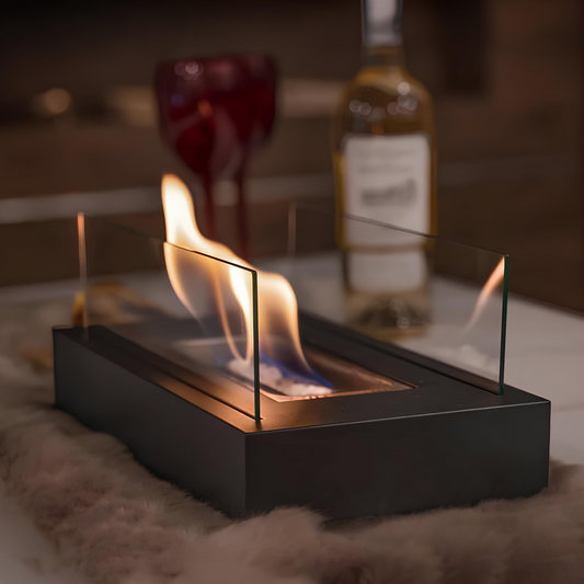 FireGlow – Luxe cheminée de table pour intérieur et extérieur