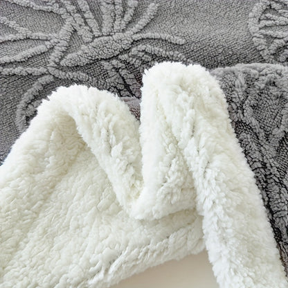 Cozy Luxe – Douillette Couverture en Fleece avec Design de Papillon