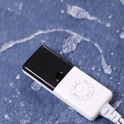 Floroux - Couverture chauffante électrique en flanelle confortable et imperméable