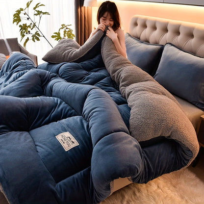 Chloé - Couverture en fleece sherpa de luxe pour confort et élégance