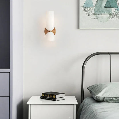 Applique murale en verre Floroux LED