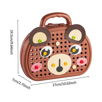 BuildMaster ToolBox – Ensemble de jeu Montessori créatif pour enfants