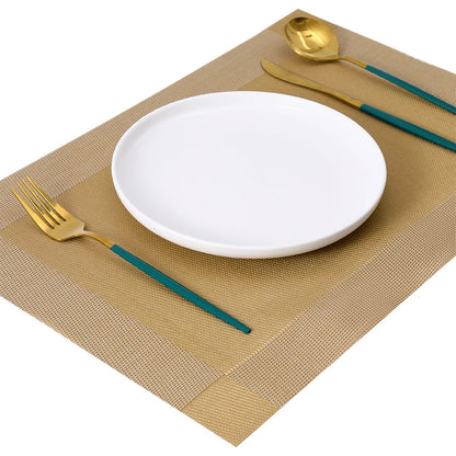 Floroux - Sets de table tissés résistants à la chaleur