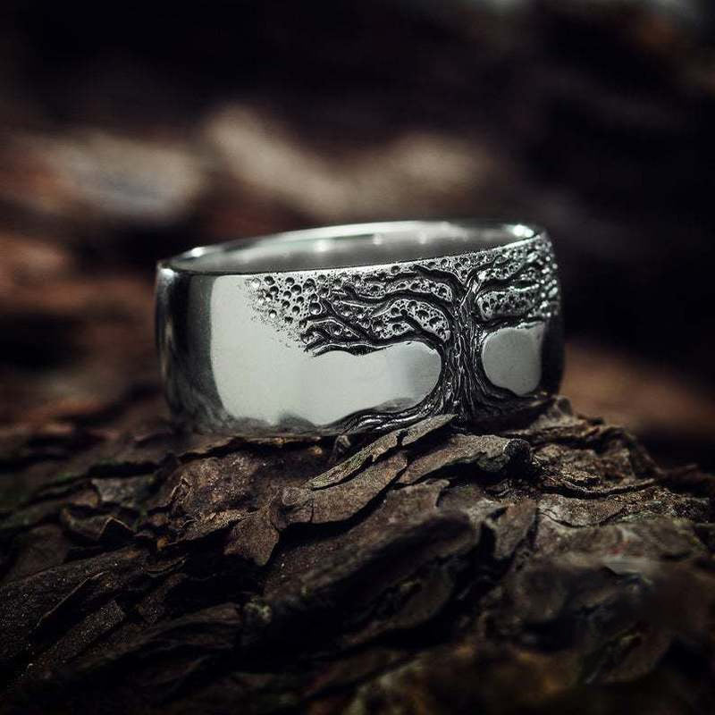Bague Élégante avec l'Arbre de Vie - Lina