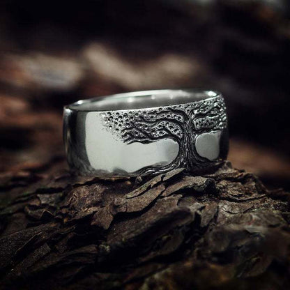 Bague Élégante avec l'Arbre de Vie - Lina