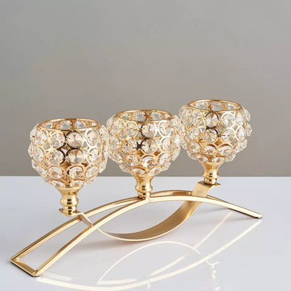 3 bras de pont candélabres