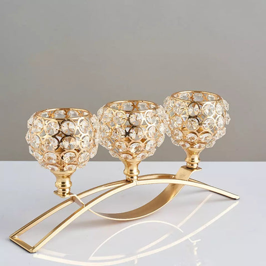 3 bras de pont candélabres