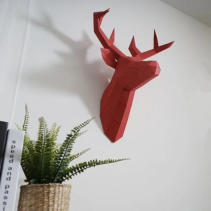 Floroux - Décoration de tête d'antilopes