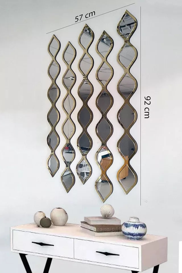 3Pcs Décor mural Gouttes de larmes