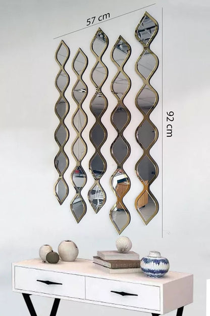3Pcs Décor mural Gouttes de larmes
