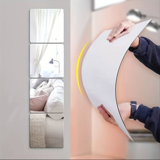 AcrylicSafe Miroirs Set – Miroirs Élégants et Résistants aux Casse