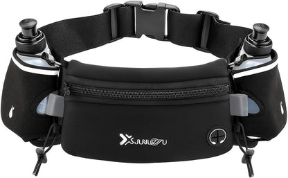 Ceinture de course avec bouteille d'eau – Confort & style