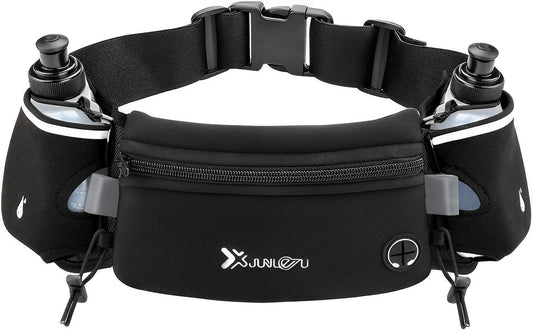 Ceinture de course avec bouteille d'eau – Confort & style