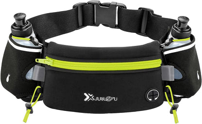 Ceinture de course avec bouteille d'eau – Confort & style