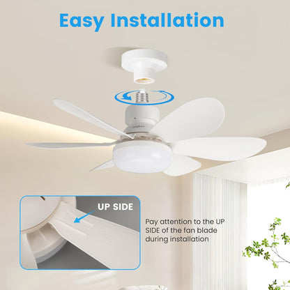 BreezeLight Fan – Ventilateur de plafond LED réglable