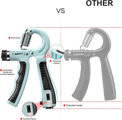 GripMaster - Set d'entraînement manuel ajustable 2 pièces