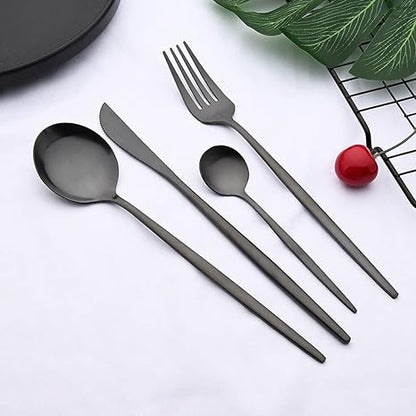 Couverts en acier inoxydable de luxe : Dîner élégant pour chaque occasion