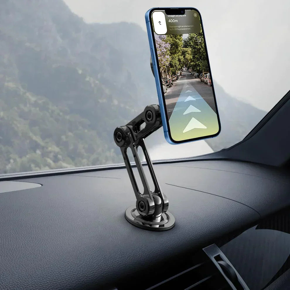 EliteGrip 360° - Support de Téléphone Magnétique de Voiture Élégant