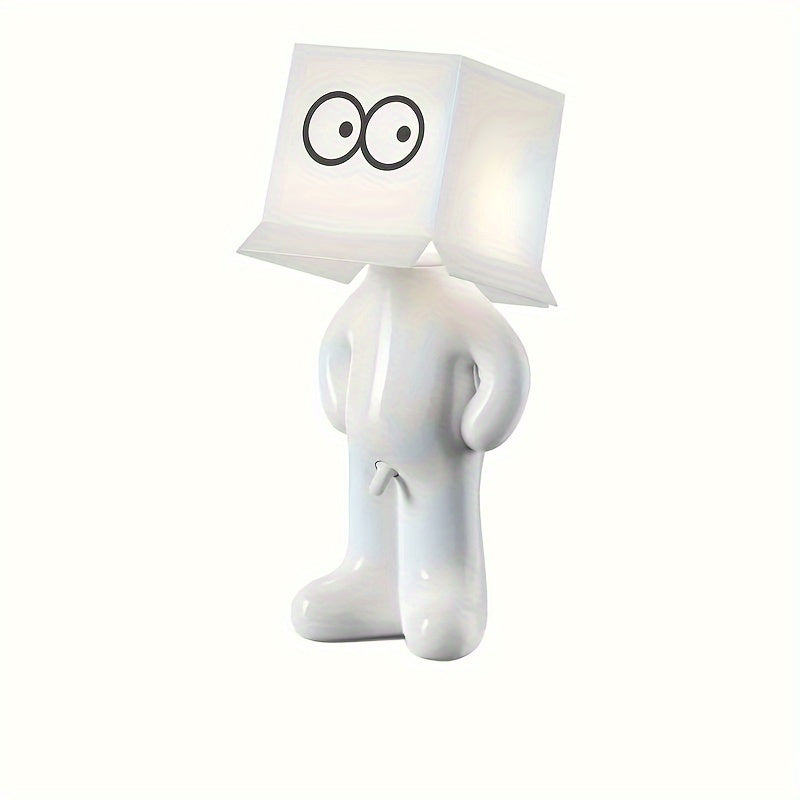 CartoonGlow Lampe - Lampe de table USB avec LED et contrôle par bouton