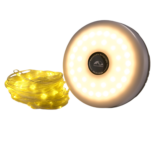 Lampe de camping ajustable télescopique