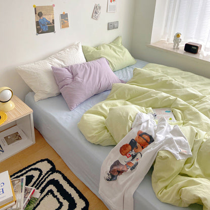 Floroux Couleurs pastel combinaison ensemble de linge de lit