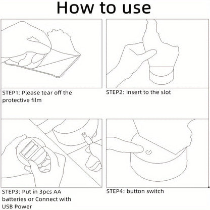 AutoLamp – Éclairage de nuit de voiture de sport 3D avec USB