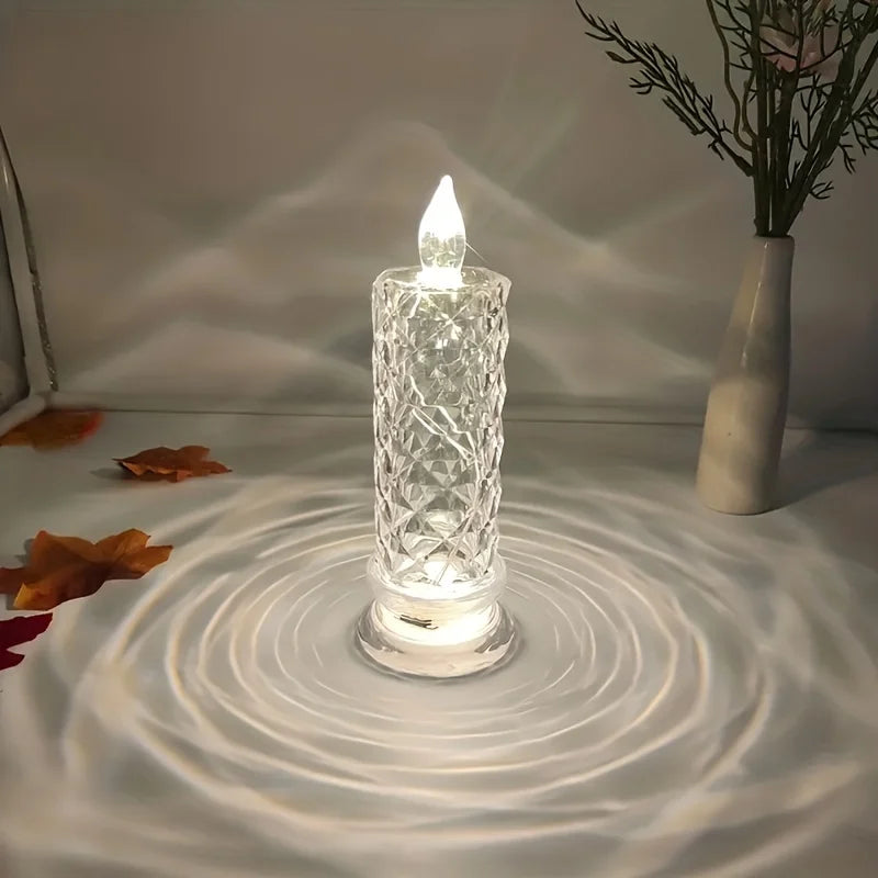 Bougie LED sans flamme télécommandée