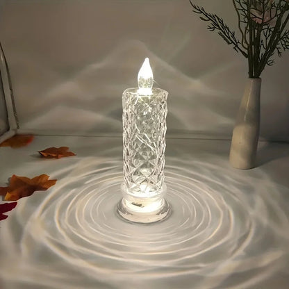 Bougie LED sans flamme télécommandée
