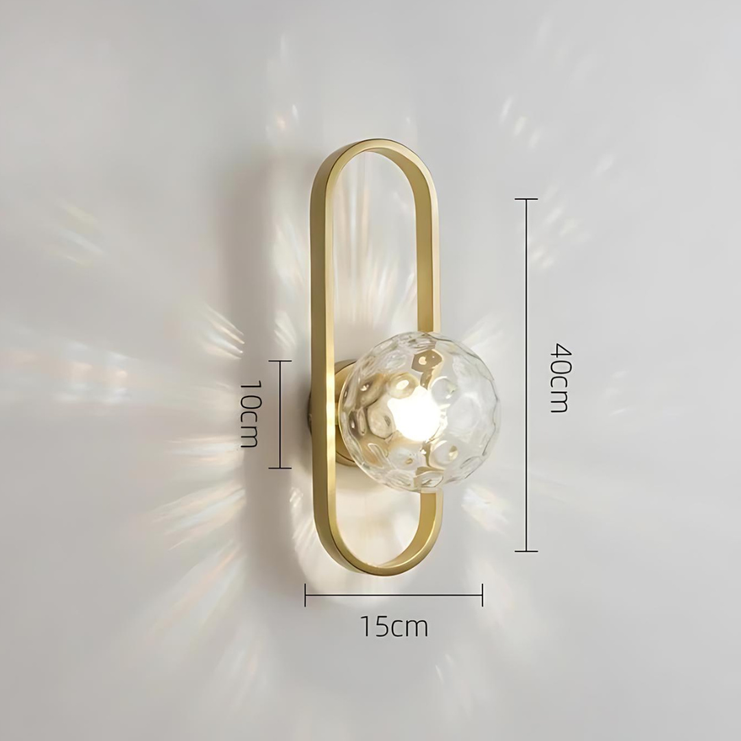 Collection de lampes murales Floroux