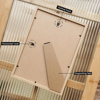 TimelessWood – Cadre Photo en Bois Classique pour Souvenirs