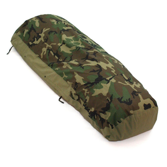 Système de sommeil modulaire de l'armée américaine Couverture Bivy, Camouflage bois