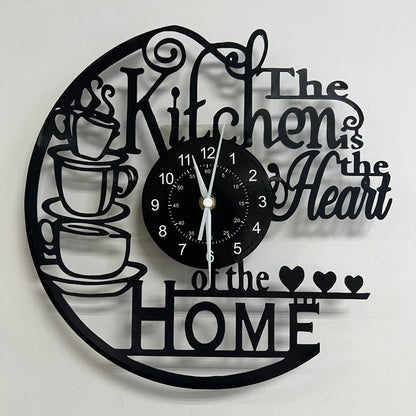 Horloge murale Floroux - Horloge silencieuse pour salon, chambre et cuisine