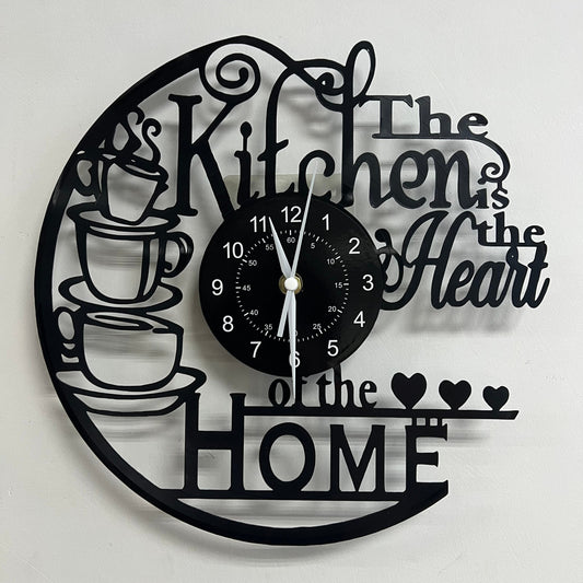 Horloge murale Floroux - Horloge silencieuse pour salon, chambre et cuisine