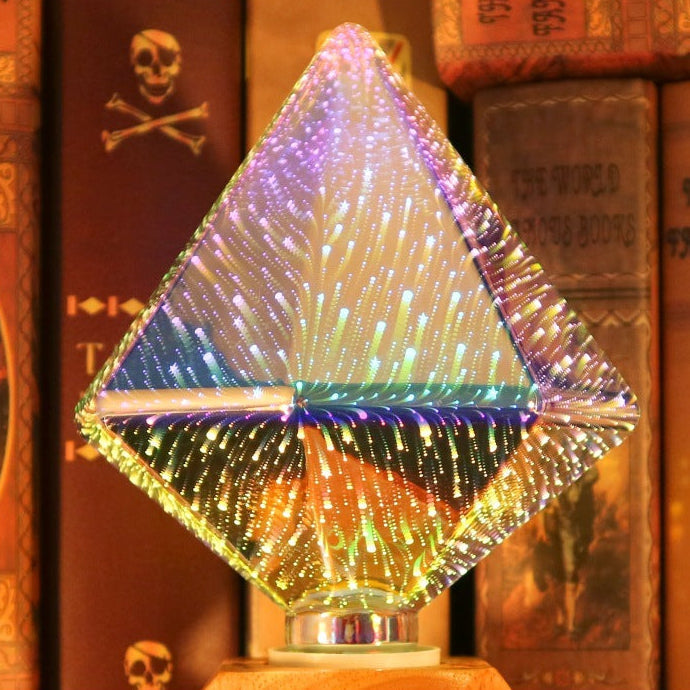 3D feux d'artifice ampoule décorative Edison
