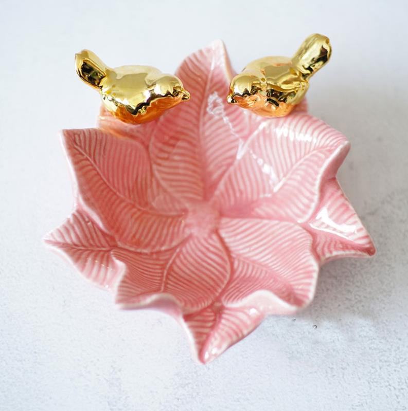 Assiette céramique Floroux Bird