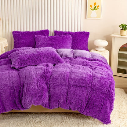 DouxVelours - Ensemble de Literie en Pluche pour un Confort Absolu