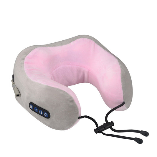 Coussin de massage chauffant ergonomique pour le soutien du cou et du dos