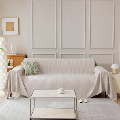 Couverture de canapé en douce avec motif de blé