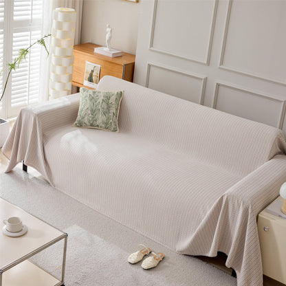 Couverture de canapé en douce avec motif de blé