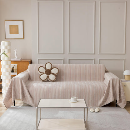 Couverture de canapé en douce avec motif de blé