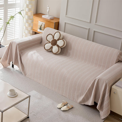 Couverture de canapé en douce avec motif de blé